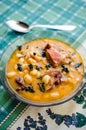 White bean soup Royalty Free Stock Photo