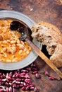 White bean stew Royalty Free Stock Photo