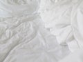 White Bed Royalty Free Stock Photo