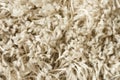 White, Beige Carpet Texture - Close Up View Royalty Free Stock Photo