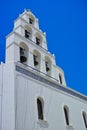 White bell tower Royalty Free Stock Photo