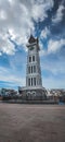 the white big clock in Sumatra Barat