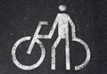 White bikes sign