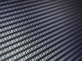 white binary code background. Programming and computing