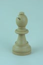 White bishop of chess board