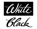 White Black