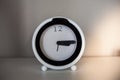 White & Black Alarm Clock Royalty Free Stock Photo