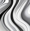 White and black artistic abstract swirl background