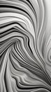 White and black artistic abstract swirl background