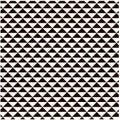 White and black geometric trigonal seamless background design element
