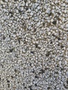 white and black gravel walls mingled Royalty Free Stock Photo