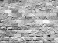 White black and gray misty brick wall for background or texture Royalty Free Stock Photo