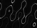 White black waves like background. Waves like shapes, abstract background Royalty Free Stock Photo