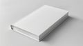 The white blank book.AI generated image Royalty Free Stock Photo