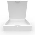 White blank box with clasp