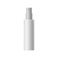 White blank cosmetic bottle with batcher