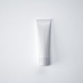 White blank cream tube. 3d rendering