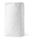 White blank paper bag package of flour Royalty Free Stock Photo