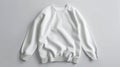 The white blank sweatshirt.AI generated image Royalty Free Stock Photo