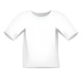 White blank t-shirt