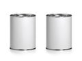 White Blank Tincan Metal Tin Can, Canned Food