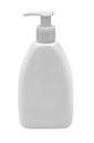 White plastic bottle