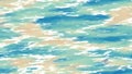 white blue brown gradient watercolor sea water flow background Royalty Free Stock Photo