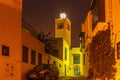 White-blue city of Sidi Bou Said, Tunisia,