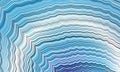 White and blue color stripes vector background with waves. Colorful illustration in abstract marble style with gradient. A new Royalty Free Stock Photo