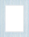 White & blue photo frame