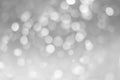 White bokeh on black backgroundWhite Royalty Free Stock Photo