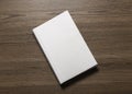 White book on table Royalty Free Stock Photo