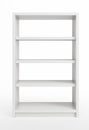 White bookcase