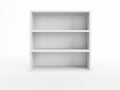 White bookcase