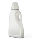 White bottle template for detergent