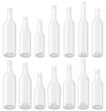 White Bottles set