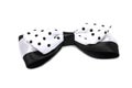 White bow tie in black peas against Royalty Free Stock Photo