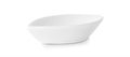 White bowl isolated on white background Royalty Free Stock Photo