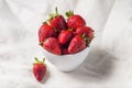 Bowl with strawberries