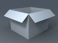 White Box Royalty Free Stock Photo