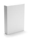 White Box Front View Royalty Free Stock Photo