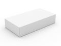 White box isolated on white background Royalty Free Stock Photo