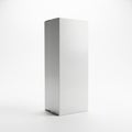 White box isolated on white background Royalty Free Stock Photo