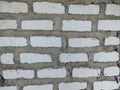 White brick concrete wall texture background photo stock Royalty Free Stock Photo