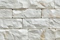white brick texture clean grid soft grout.Generative AI Illustration Royalty Free Stock Photo