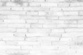 White brick wall art concrete or stone texture background in wallpaper limestone abstract paint to flooring and homework/Brickwork Royalty Free Stock Photo