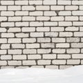 White brick wall background