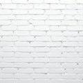 A white brick wall with a white background (ai generated) Royalty Free Stock Photo