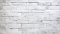 White brick wall background featuring the texture of whitened masonry