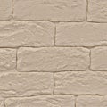 White brick wall background, limestone brickwall texture Royalty Free Stock Photo